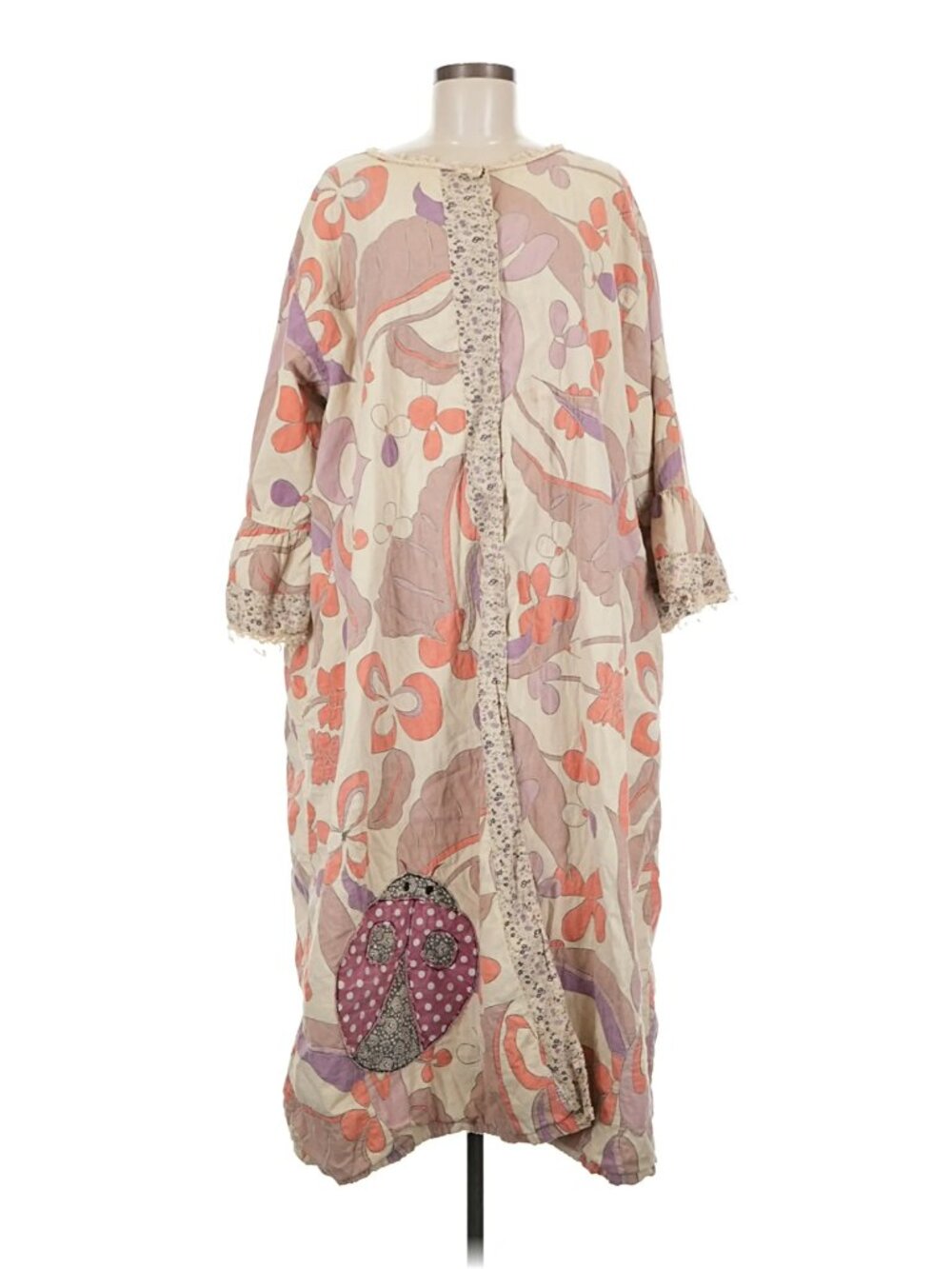 Free People Magnolia Pearl Rainbow Duster One Size - Picture 4 of 7